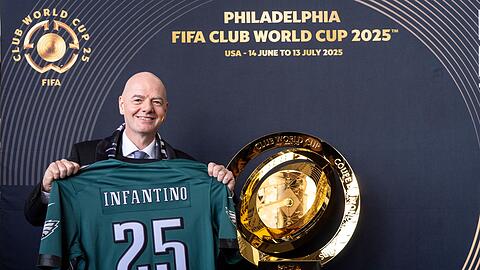 Infantino gilt als Mann der perfekten Inszenierung.