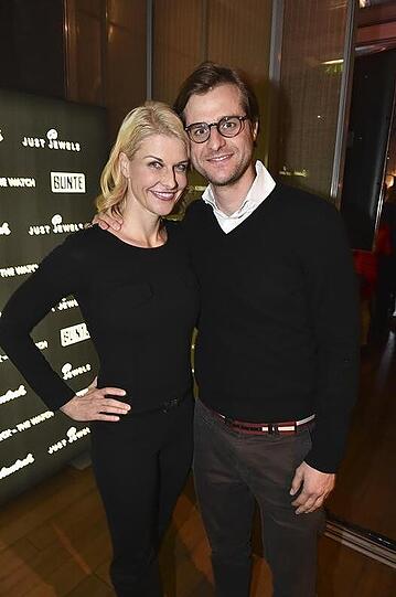 Natascha Grün mit Bruder Gernot Grün