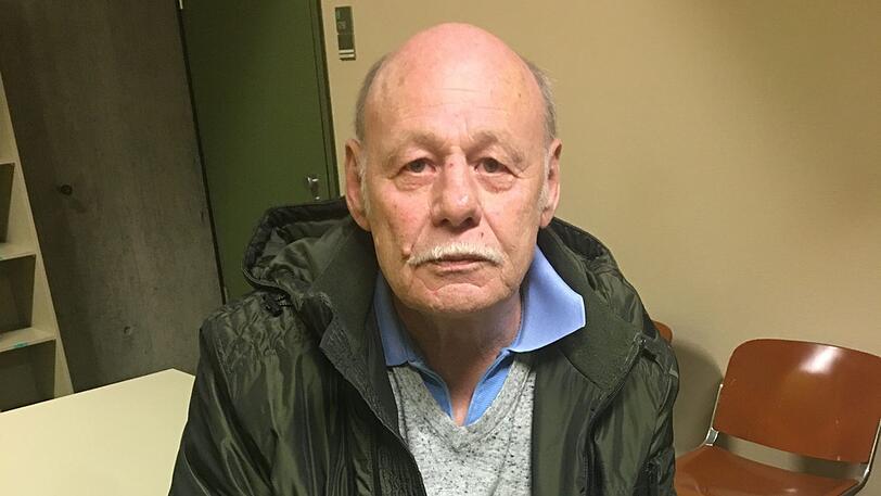 Siegfried K. (72) ließ die Diebe vor der Tür stehen.