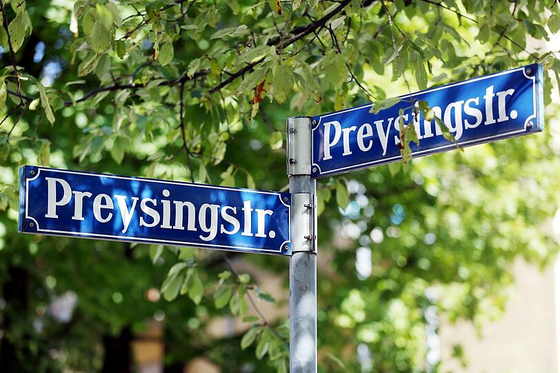 Die Preysingstraße ist eine besondere Straße