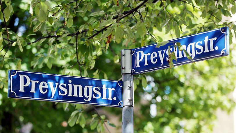 Die Preysingstraße ist eine besondere Straße Die Preysingstraße ist eine besondere Straße