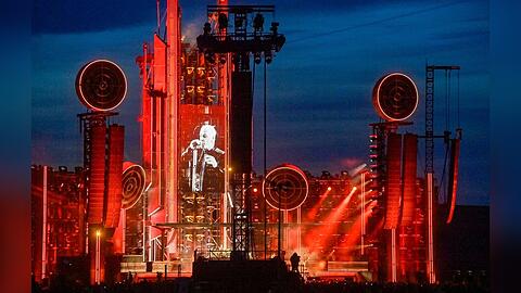 Das Rammstein-Konzert in Leipzig musste unterbrochen werden.