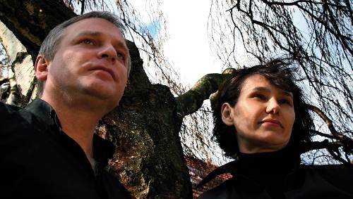 Klaus Paier und Asja Valcic. Klaus Paier und Asja Valcic.