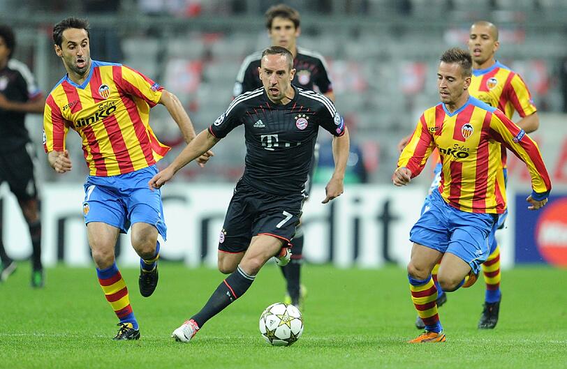 Franck Ribéry wir voraussichtlich am Dienstag beim Bundesliga-Heimspiel gegen den VfL Wolfsburg wieder im Kader des FC Bayern stehen.