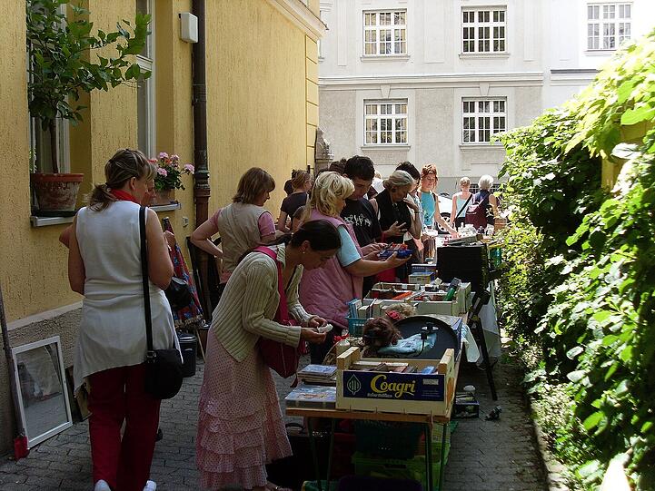 Export-Schlager: Die Schwabinger Hof-Flohmärkte sind zum Vorbild für viele andere Münchner Stadtteile geworden.