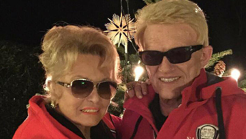 Im Partnerlook: Hannelore und Heino Im Partnerlook: Hannelore und Heino
