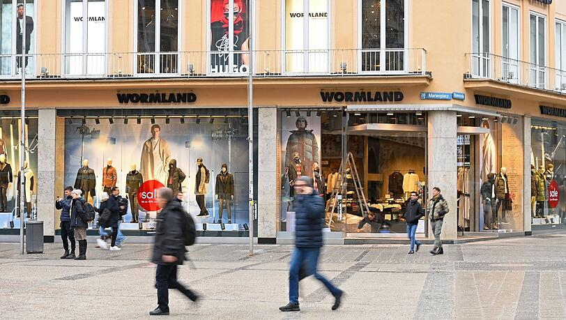 Hat sehr  gute Chancen trotz Insolvenz zu überleben: Wormland am Marienplatz.