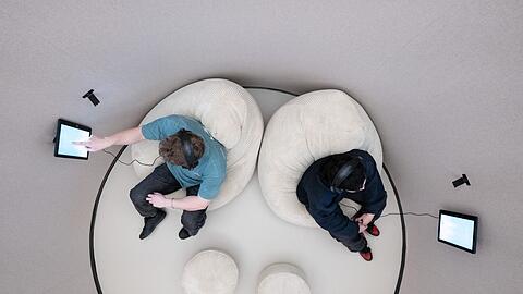 Eine interaktive Ausstellung im Dresdner Hygienemuseum widmet sich der mentalen Gesundheit.