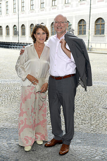 Janina Hartwig und Lebensgef&auml;hrte Alexander Putz