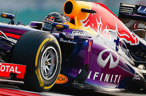 Dienstwagen: Seinen Boliden gibt Vettel immer lustige Frauennamen. Egal, ob die Scharfe Mandy (Randy Mandy) oder wie in dieser Saison die Hungrige Heidi (Hungry Heidi) &ndash; alle sind unglaublich schnell und erfolgreich.