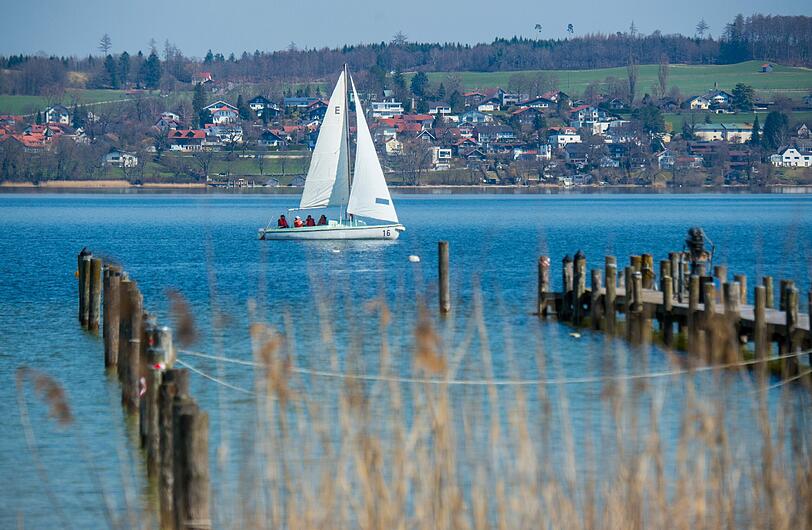 Schön und teuer: am Ammersee bei Utting.