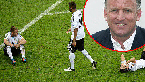 Gegen Italien ohne Chance: Die Nationalelf um Holger Badstuber, Mats Hummels und Bastian Schweinsteiger. Gegen Italien ohne Chance: Die Nationalelf um Holger Badstuber, Mats Hummels und Bastian Schweinsteiger.