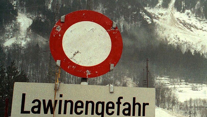 Lawinengefahr (Symbolfoto) Lawinengefahr (Symbolfoto)