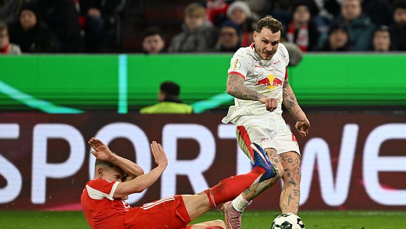 David Raum (r) ist das Schiedsrichter-Thema allm&auml;hlich leid.