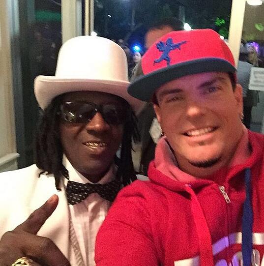 Rapper Flavor Flave und Vanilla Ice