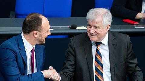 Horste Seehofer über Marco Wanderwitz: "Er war eine starke Säule in meinem Ministerium".