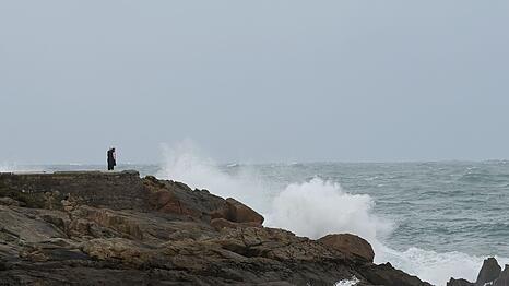 Die K&uuml;sten Galicien sind f&uuml;r ihre gerade im Herbst und Winter wilden St&uuml;rme bekannt. (Archiv-Bild)