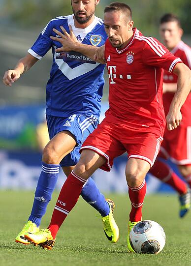 FC Bayern gegen Brescia Calcio: Die besten Szenen auf und neben dem Platz.