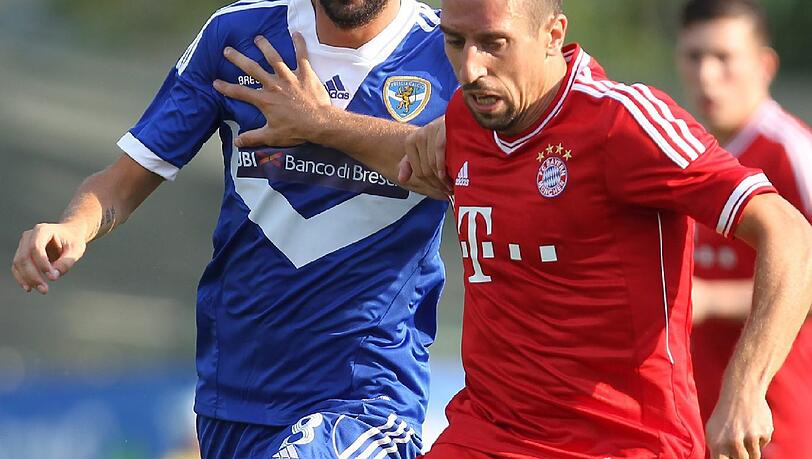 FC Bayern gegen Brescia Calcio: Die besten Szenen auf und neben dem Platz.