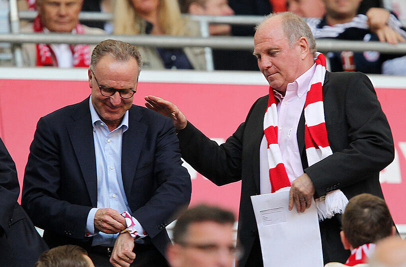 22. November 2016: Vorstandschef Karl-Heinz Rummenigge: "Er wird herzlich willkommen sein beim ganzen FC Bayern. Dann müssen wir eben gemeinsam anschieben, dass es am Ende des Tages weiterhin erfolgreich läuft."