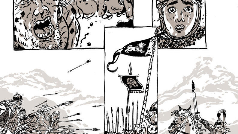 Graphic Novel von Zeichner Frank Schmolke Graphic Novel von Zeichner Frank Schmolke