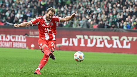 Harry Kane hat in M&uuml;nchen noch einen Vertrag bis zum Sommer 2027. (Archivbild)