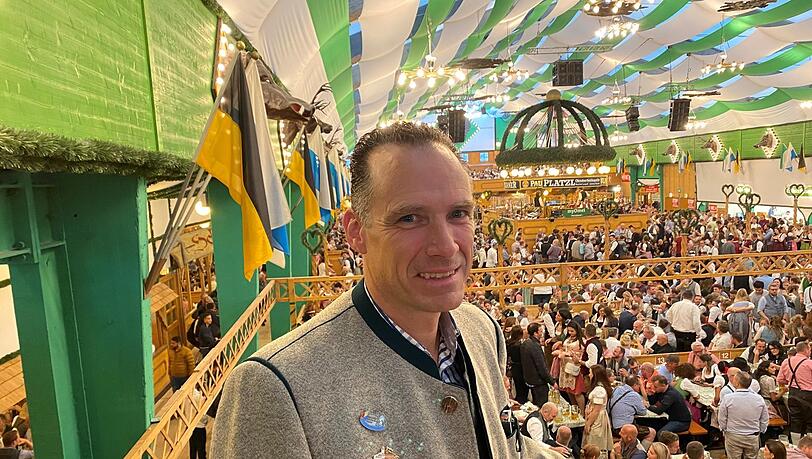 Peter Insekammer, Sprecher der Wiesnwirte. Peter Insekammer, Sprecher der Wiesnwirte.