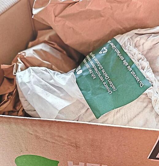 Das Endprodukt: So viel Müll bleibt übrig.
