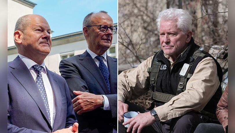 Am Sonntag läuft "Das TV-Duell: Scholz gegen Merz" mit Bundeskanzler Olaf Scholz (l.) und Oppositionsführer Friedrich Merz - der "Tatort: Charlie" unter anderem mit Schauspieler Miroslav Nemec wird nach der Bundestagswahl ausgestrahlt. Am Sonntag läuft "Das TV-Duell: Scholz gegen Merz" mit Bundeskanzler Olaf Scholz (l.) und Oppositionsführer Friedrich Merz - der "Tatort: Charlie" unter anderem mit Schauspieler Miroslav Nemec wird nach der Bundestagswahl ausgestrahlt.