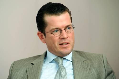Zu Gast in der AZ-Redaktion: Karl-Theodor zu Guttenberg (37).