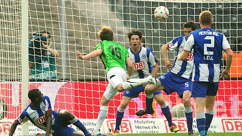 Löwen erkämpfen sich in Berlin den Auswärtssieg und vermasseln Hertha BSC die Meisterfeier. Die besten Bilder vom Spiel