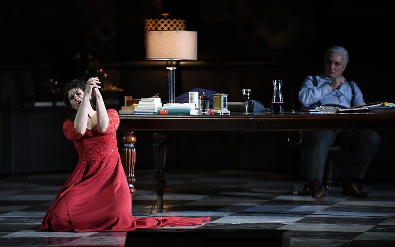 Puccinis "Tosca" im Großen Festspielhaus.