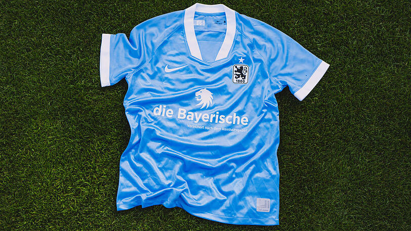 So sieht es also aus: Das neue Heimtrikot des TSV 1860.