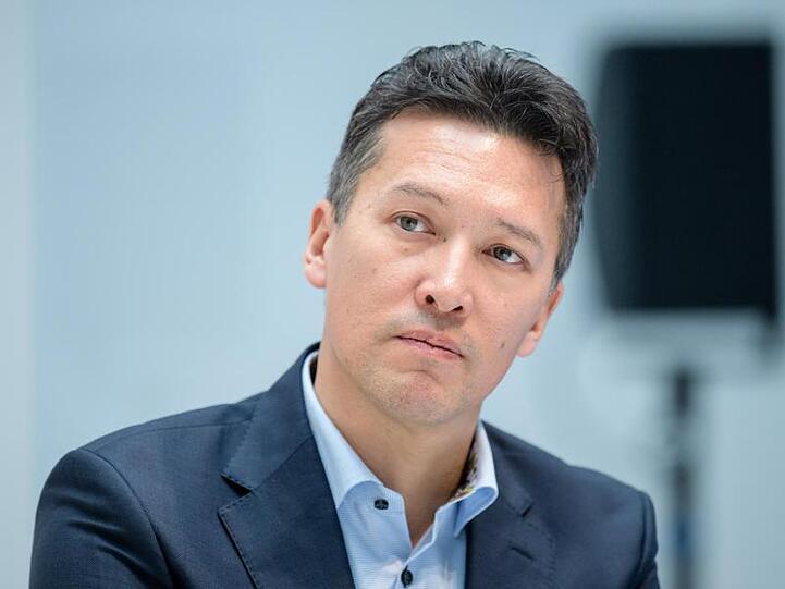 Dirk Hoke, Vorstandsvorsitzender von Airbus Defence and Space. Der europäische Flugzeugbauer will in seiner Rüstungs- und Raumfahrtsparte 2362 Stellen streichen.