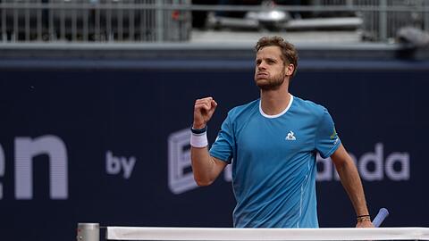 Yannick Hanfmann steht im Achtelfinale von München.