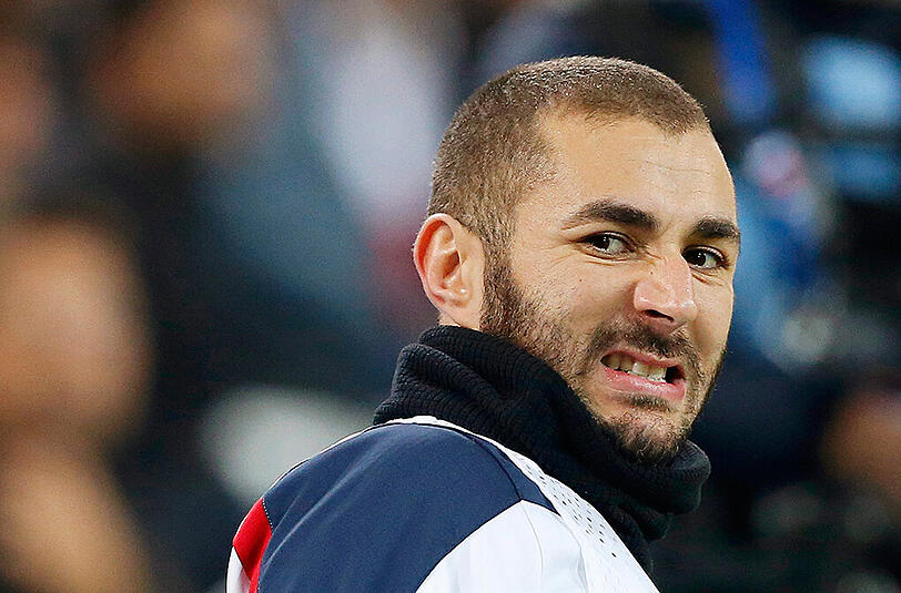Stürmer bei Real Madrid und in der französischen Nationalmannschaft: Karim Benzema.