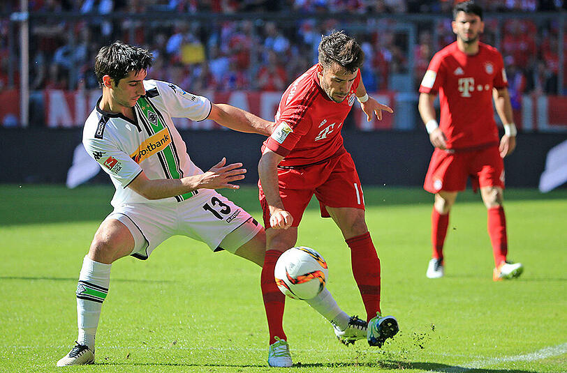 In der vergangenen Saison trennten sich der FC Bayern und Gladbach mit 1:1.