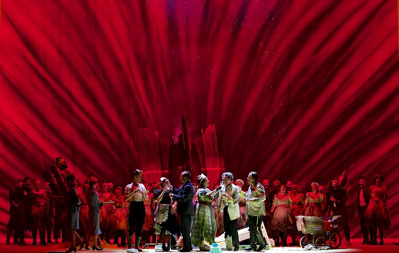 "Der tapfere Soldat" von Oscar Straus im Gärtnerplatztheater.