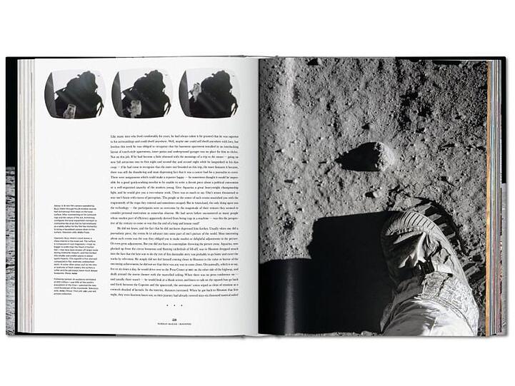 Bild und Text ergänzen sich in Norman Mailers Meisterwerk "Moonfire".