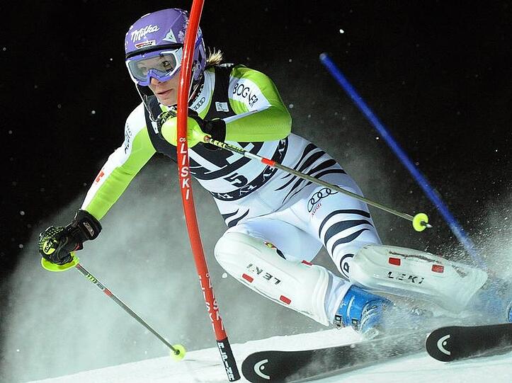 Maria Riesch feierte in Flachau ihren dritten Saison-Sieg