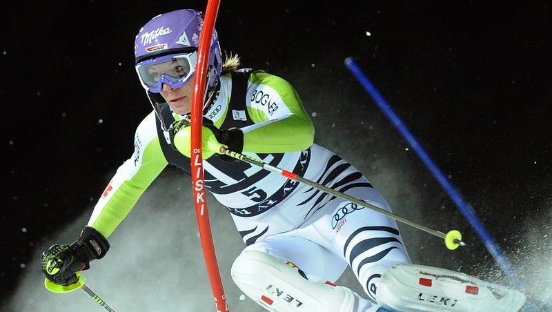 Maria Riesch feierte in Flachau ihren dritten Saison-Sieg Maria Riesch feierte in Flachau ihren dritten Saison-Sieg