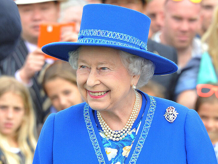 Ob Queen Elizabeth II. bei ihrem Besuch in Deutschland genauso strahlen wird?