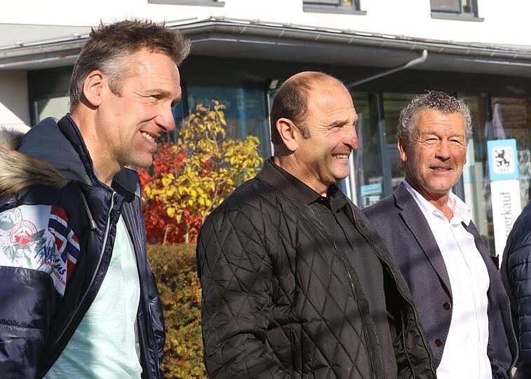 Michael Hofmann, Thomas Miller und Florian Hinterberger (von links).