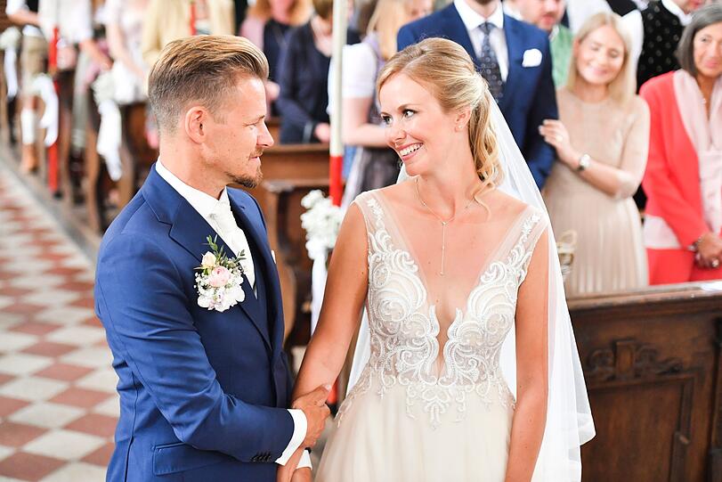 Gregor und Stephanie Teicher haben geheiratet.
