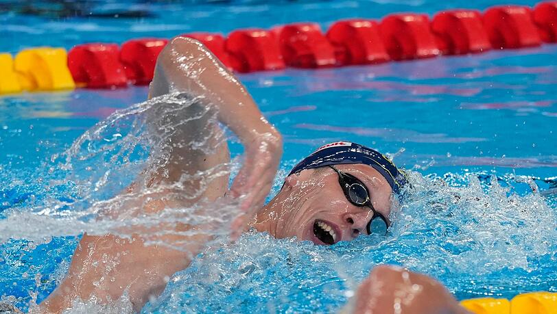 Gewann zum Abschluss der WM über 1500 Meter Freistil Silber: Florian Wellbrock.