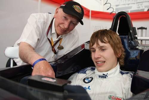 Starb in Brands Hatch: Henry Surtees, hier mit seinem Vater John.