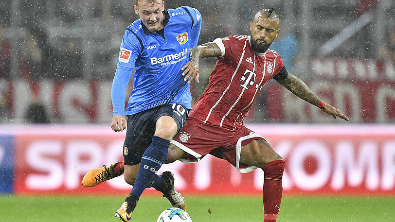 ARTURO VIDAL: Probierte es mal aus 30 Metern (16.). Legte Tolissos Tor per Heber auf. Mal wieder Bayerns Vorkämpfer. Note: 3