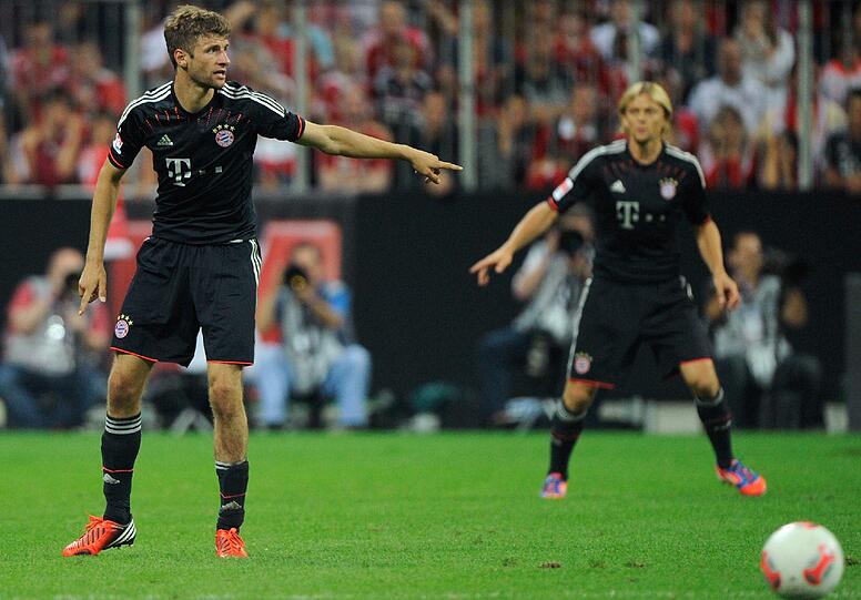 THOMAS MÜLLER NOTE 3 Staubte zum 2:0 ab, Torjäger-like. Arbeitete viel, rackerte. Bei ihm muss man immer an den 19. Mai denken und sein Kopfballtor gegen Chelsea.