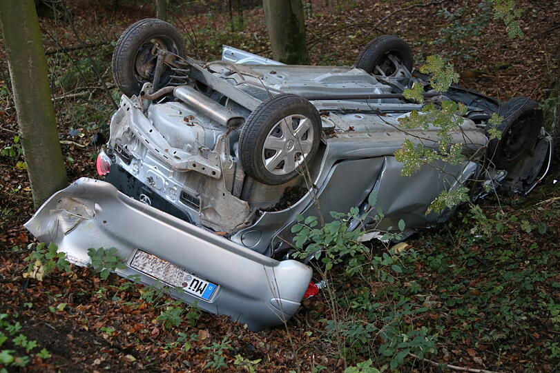 Feuerwehr im Einsatz: Bilder vom Unfallort im Landkreis Mühldorf.