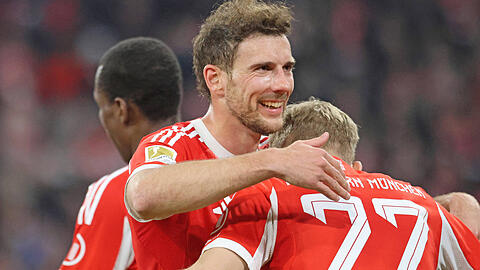 Leon Goretzka ging dank Bundestrainer Julian Nagelsmann mit Rückenwind ins Heimspiel gegen Gladbach. Leon Goretzka ging dank Bundestrainer Julian Nagelsmann mit Rückenwind ins Heimspiel gegen Gladbach.